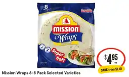 IGA Mission Wraps offer