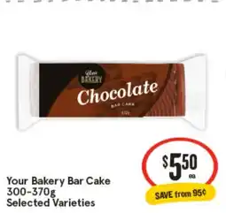 IGA Your Bakery Bar Cake offer