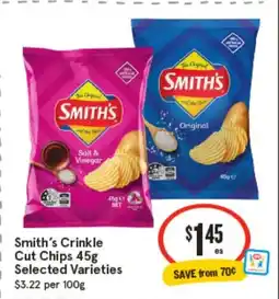IGA Smith's Crinkle Cut Chips offer
