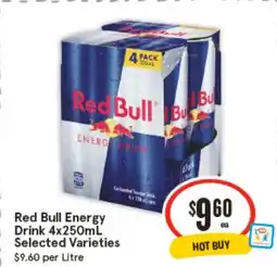 IGA Red Bull Energy Drink offer