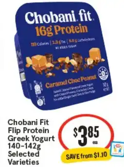 IGA Chobani Fit Flip Protein Greek Yogurt offer