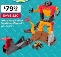 Toyworld 1:64 Smash & Bash Smashbot Playset offer