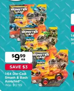 Toyworld 1:64 Die-Cast Smash & Bash Assorted offer