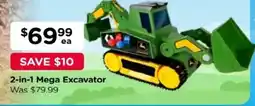 Toyworld 2-in-1 Mega Excavator offer