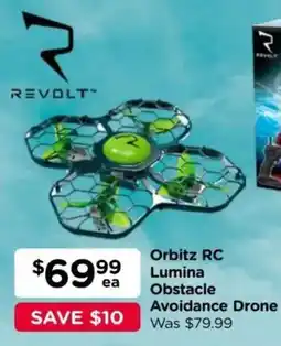 Toyworld Orbitz rc lumina obstacle avoidance drone offer