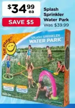 Toyworld Splash sprinkler water park offer