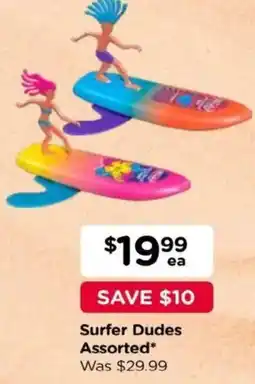 Toyworld Surfer Dudes Assorted offer