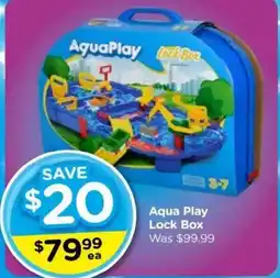 Toyworld Aqua Play Lock Box offer