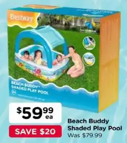 Toyworld Beach Buddy Shaded Play Pool offer