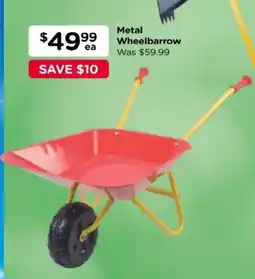 Toyworld Metal Wheelbarrow offer