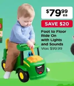 Toyworld Foot to Floor Ride On with Lights and Sounds offer