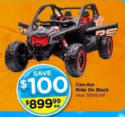 Toyworld Can-Am Ride On Black offer