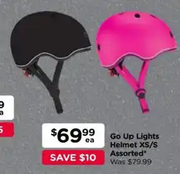 Toyworld Go Up Lights Helmet XS/S Assorted offer