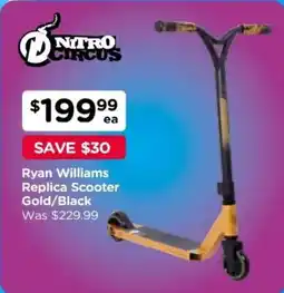 Toyworld Ryan Williams Replica Scooter Gold/Black offer