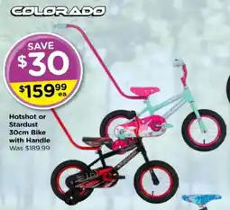 Toyworld Hotshot or Stardust 30cm Bike with Handle offer