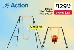 Toyworld Deluxe 2-in-1 Swing offer