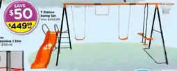 Toyworld 7 Station Swing Set offer