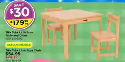 Toyworld Tikk Tokk Little Boss Table and Chairs offer