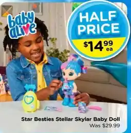 Toyworld Star Besties Stellar Skylar Baby Doll offer