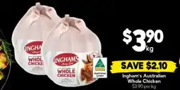 Drakes Ingham's Australian Whole Chicken offer