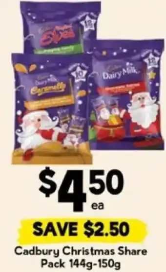 Drakes Cadbury Christmas Share Pack offer