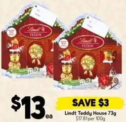 Drakes Lindt Teddy House offer