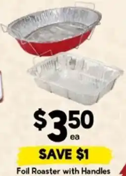 Drakes Foil Roaster with Handles offer