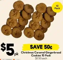 Drakes Christmas Caramel Gingerbread Cookies offer