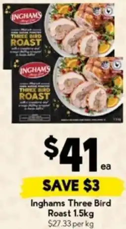 Drakes Inghams Three Bird Roast offer