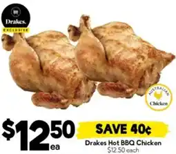 Drakes Drakes Hot BBQ Chicken offer