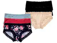 Harris Scarfe Sash & Rose 3pk Micro Lace Midi, Bikini or Full Brief offer