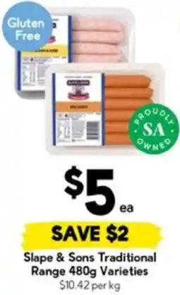 Drakes Slape & Sons Traditional Range offer