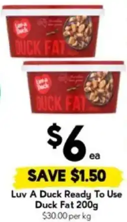 Drakes Luv A Duck Ready To Use Duck Fat offer