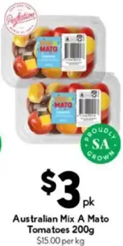Drakes Australian Mix A Mato Tomatoes offer