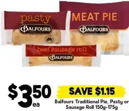 Drakes Balfours Traditional Pie, Pasty or Sausage Roll offer