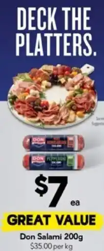 Drakes Don Salami offer