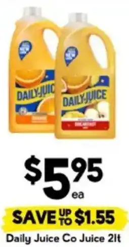 Drakes Daily Juice Co Juice offer
