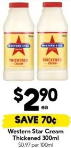 Drakes Western Star Cream Thickened offer