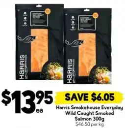 Drakes Harris Smokehouse Everyday Wild Caught Smoked Salmon offer