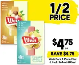 Drakes Weis Bars 4 Pack-Mini offer