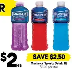 Drakes Maximus Sports Drink offer