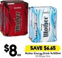Drakes Mother Energy Drink offer