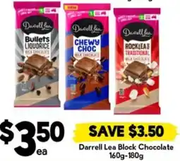 Drakes Darrell Lea Block Chocolate offer