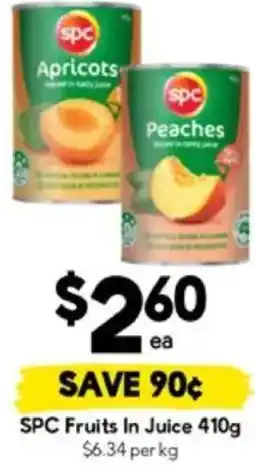 Drakes Spc fruits in juice offer