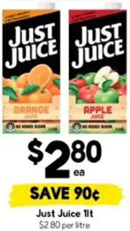 Drakes Just Juice offer