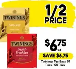 Drakes Twinings Tea Bags offer