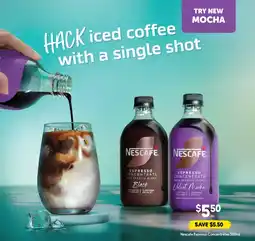 Drakes Nescafe Espresso Concentrates offer
