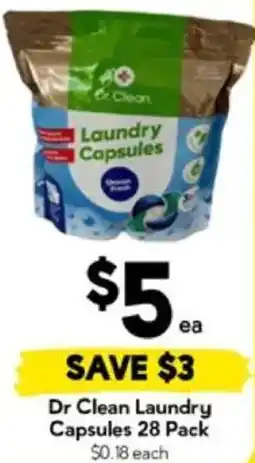 Drakes Dr Clean Laundry Capsules offer