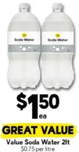 Drakes Value Soda Water offer