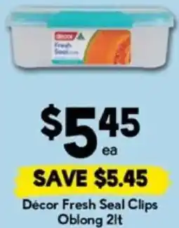 Drakes Décor Fresh Seal Clips Oblong offer